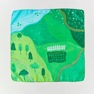 Garden Playmap Playsilk