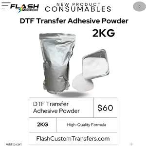 Premium DTF Hot Melt Adhesive Powder – 2KG Bag for $60 | Smooth Prints, Strong Bond