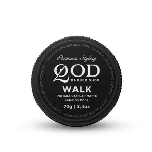Walk Hair Pomade 70g - Medium Hold- Matte Effect - QOD Barber Shop