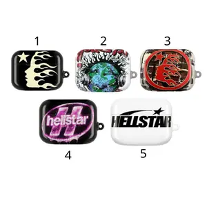 He.llstar AirPods Case, Street Styles AirPods Case For all Airpods Gen 1 2 3 4 & Pro 1, 2, 3 Aesthetic AirPods Case Cover Protective