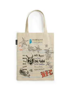 Stranger Things: Hawkins Public Library Tote Bag -- Out of Print, Undefined