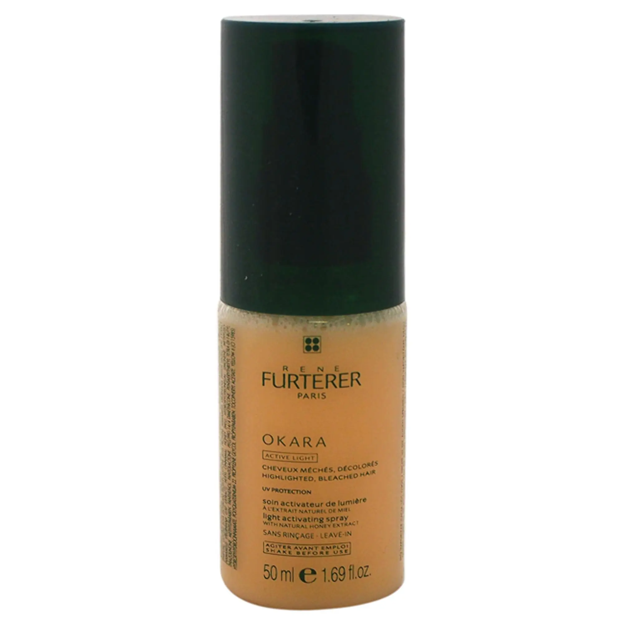 Rene Furterer Okara Light Activating Hair Spray, Unisex Haircare Product for Daily Use on All Types of Highlighted Hair - 1.69 oz (50ml)