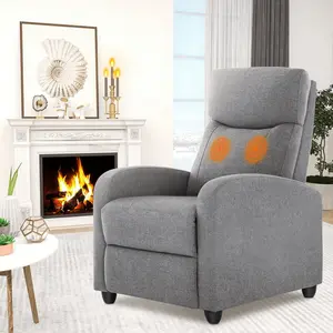 Multi-functional Single Massage Recliner Sofa,8 different Massage modes and Heating,Casual Chair For Living Room for rest, sleep, watch TV or use the computer