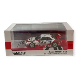Tarmac Works Nissan NISMO GT-R LM 1995 24hr of Le Mans Diecast Collectible, 1:64 Scale Hot Wheels Alternative Collectible Car Model