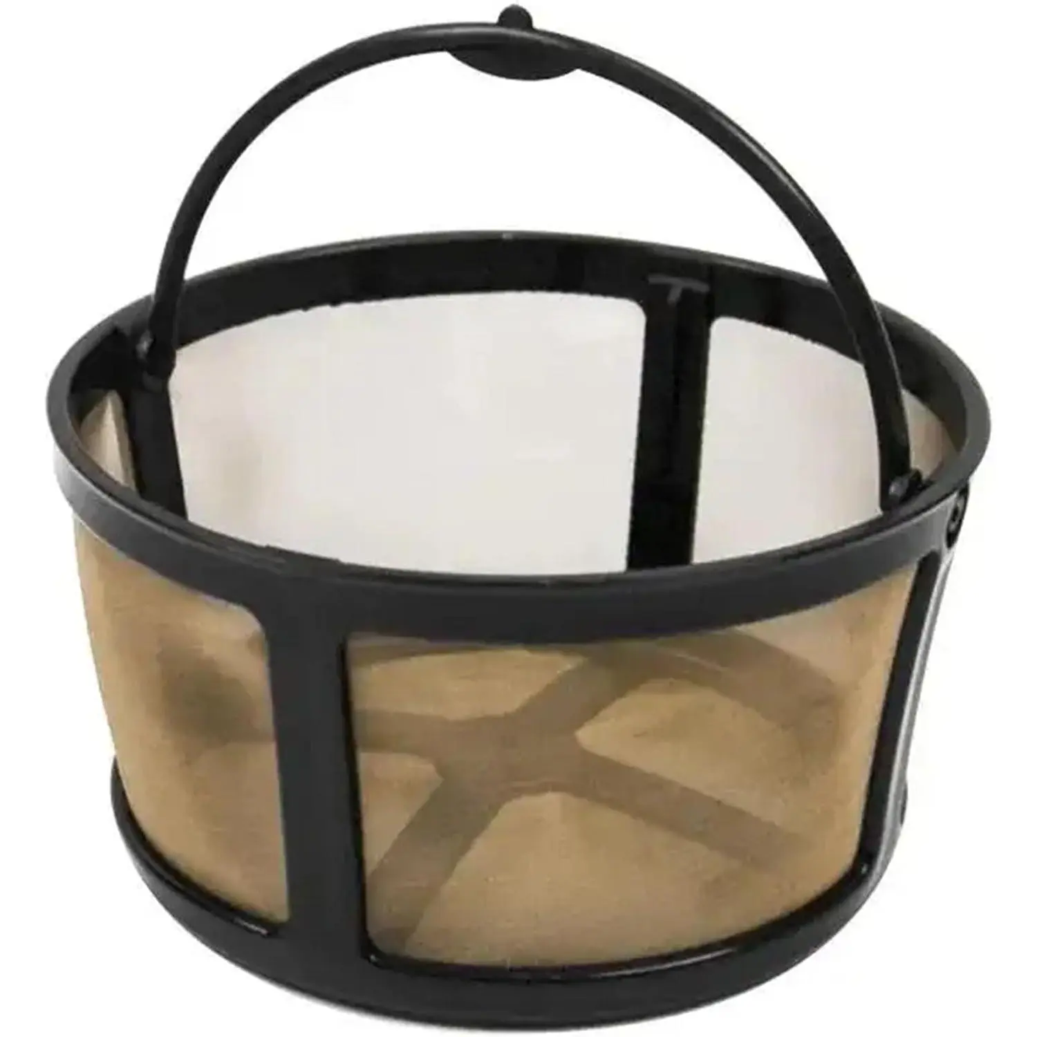 Reusable Keurig K-Duo Coffee Filter - 8-12 Cups Gold Tone Mesh Permanent for Duo Makers