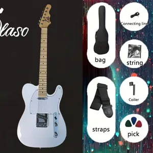 DLASO Electric Guitar Adult Beginner Guitar Novice Playing Electronic Guitar DEASO DLASO D-150 Electric Guitar