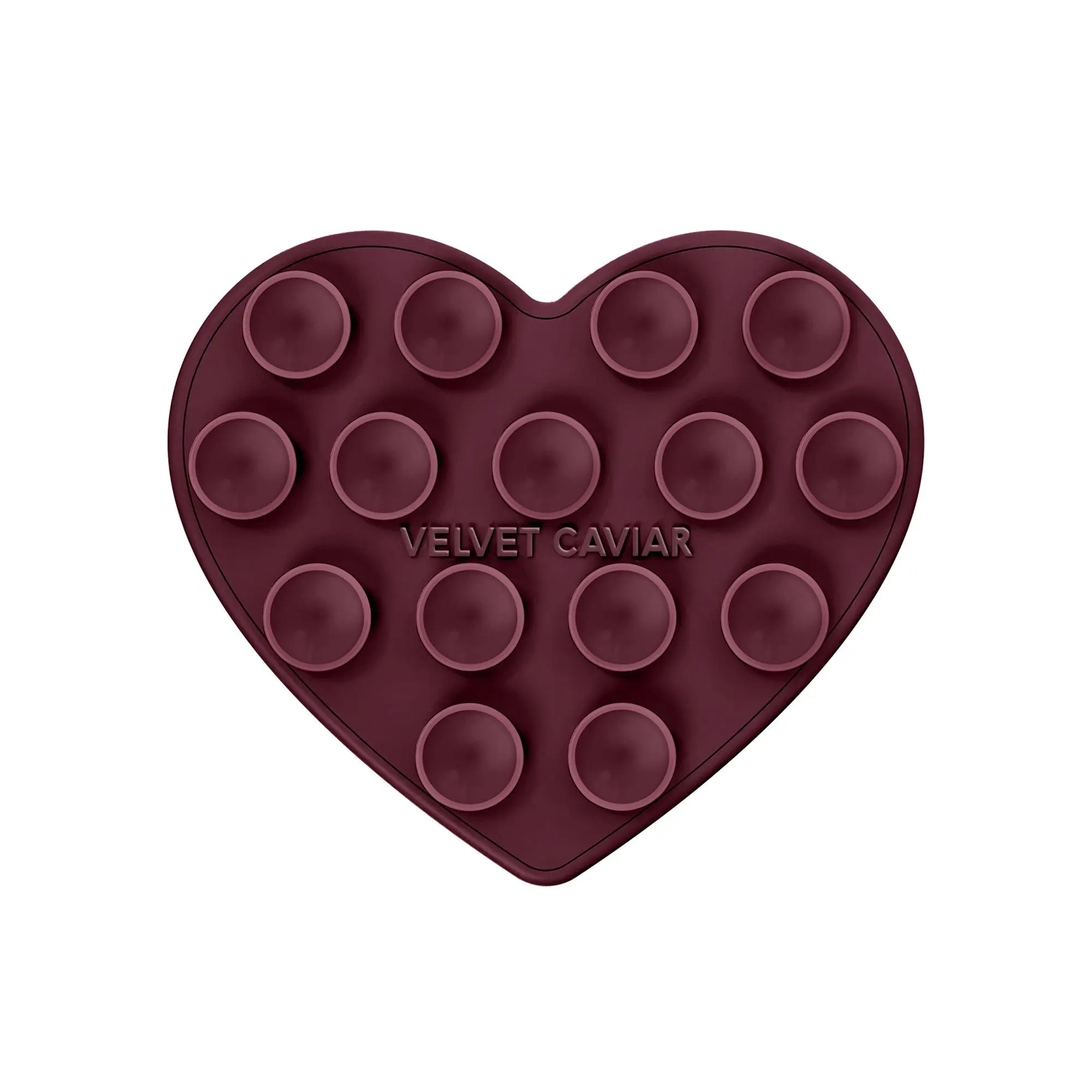 Burgundy Heart MagSafe MightyGrip