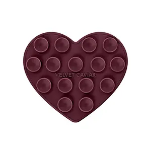 Burgundy Heart MagSafe MightyGrip
