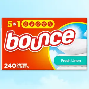 Bounce Fresh Linen Fabric Softener Dryer Sheets - 240ct