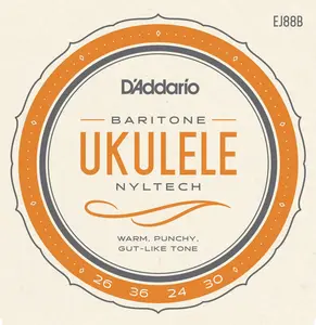 D'Addario EJ88B Nyltech Ukulele Strings, Baritone