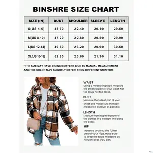Coat Jackets Long Flannel Shacket Womens Cropped Plaid Sleeve Button Down For Women