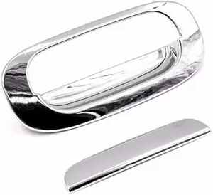Sizver Chrome Tail Gate Tailgate Covers For 1997-2011 Dodge Dakota