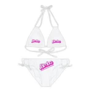 Secsi Bimbo-kini Bikini Set (Top & Bottom Front Logo) by The New B.I.M.B.O.