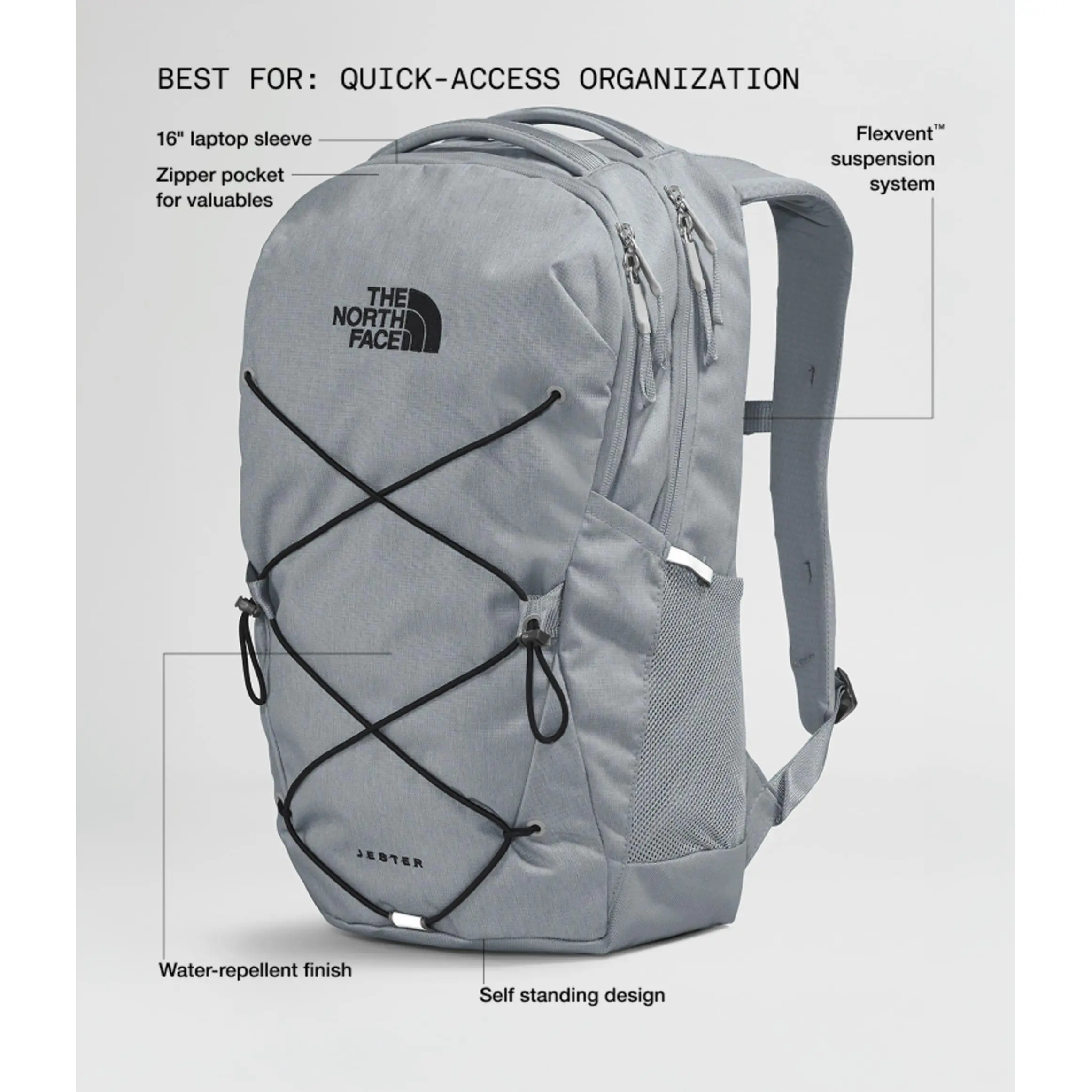 The North Face Unisex Jester Backpack - 28L