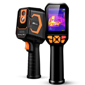 Dual Thermal Imaging Camera, 512×384 TISR Resolution, 25Hz Handheld Infrared Camera with Thermal & Visual Overlay, -4°F to 1022°F Temperature Measurement for Home, Electrical & Building Inspection