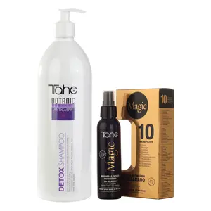 Tahe Kit - Anti-Dandruff Detox Shampoo + Magic Instant Spray Hair Mask 125ml