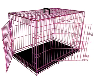 24" Double Door Dog Kennel