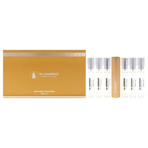 Discovery Collection -Amber Oud by Al Haramain for Unisex 6 Pc Mini Gift Set