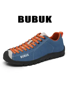 BUBUK Men's Breathable Low-Top Casual Shoes, Fashion Comfortable Flat Sneakers, Walking Shoes, Ideal for Daily Wear & Leisure Activities