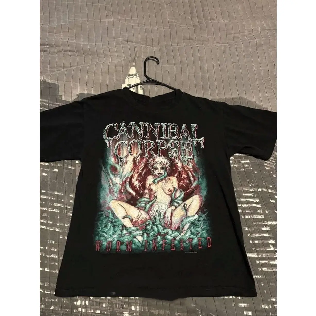 Rare Cannibal Corpse Band Music Singer Mens Black All Size S-5XL MO393 O
