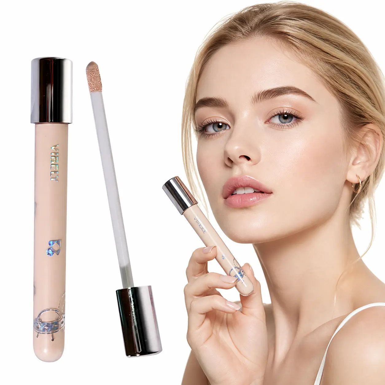 Liquid Concealer - Long-Lasting, Transfer-Proof, Oil-Control Formula for Covering Under-Eye Circles and Skin Imperfections