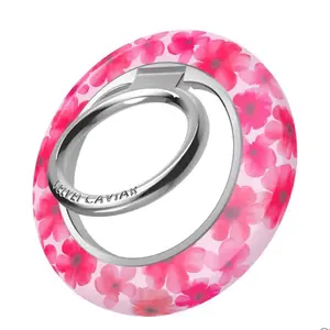 Velvet caviar cherry Blossom Grip Ring. Cell phone accessory
