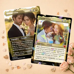 Personalized MTG Style Trading Card – Magic The Gathering Card, Custom Anniversary or Wedding Gift, Personalized Keepsake