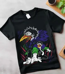 Overhaul Kai Chisaki Kanji My Hero Academia T-shirt All Sizes, Anime Unisex Graphic Printed Cotton Tee Casual Top For Anime Lover, Streetwear Outfits