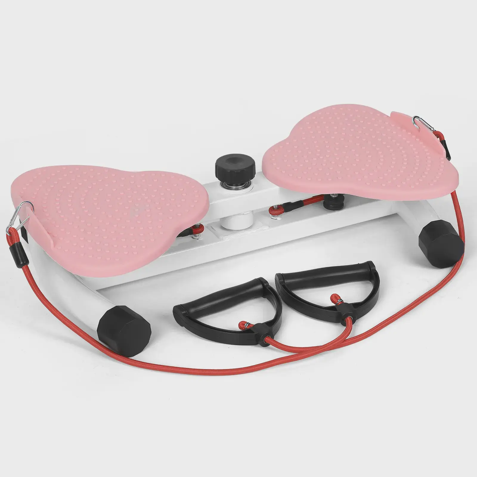 Waist Twister-Waist Twister Board-Ab Machine with 300 lbs Weight Capacity, Abs Workout ,Core Ab Exercise, Noiseless Home Gym Exercise Equipment for Women Men pull rope rotary waist non-slip design Resistance Twist Trainer