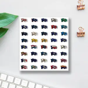 State flag Sticker pick your state for car or truck window bumper SUV graphic peel and stick 3M vinyl Windshield Sticker