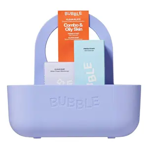 Bubble Skincare Shower Caddy Skincare Sets for Combination Skin - 3ct
