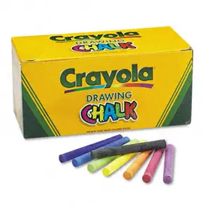 Crayola.  Colored Drawing Chalk Six Each of 24 Assorted Colors 144 Sticks/Set