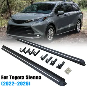 2022-2026 Toyota Sienna – OE Style Running Boards Side Steps Nerf Bars | Anti-Slip | 350 LBS Capacity | Side Protection | Easy Bolt-On Install fathersdaygift fathersdaygift