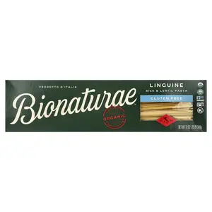Bionaturae Organic Gluten Free Rice & Lentil Pasta, Linguine, 12 oz (340 g)