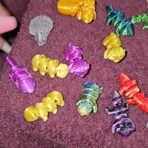 60-Piece 3D-Printed Animal Kingdom Model Set, Unique Animal Design Decorations for Room, Garden, Aquarium and Holiday Scenes, Home Decor Statues, Collectible Figurine
