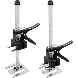 2-Pack Labor-Saving Jack Handle,440LB Dynamic Load Multi-Function Lifting Tool for Wall Tile Leveling, Cabinet/Door Installation and Woodworking Clamping with 6.7inch Height Adjustment