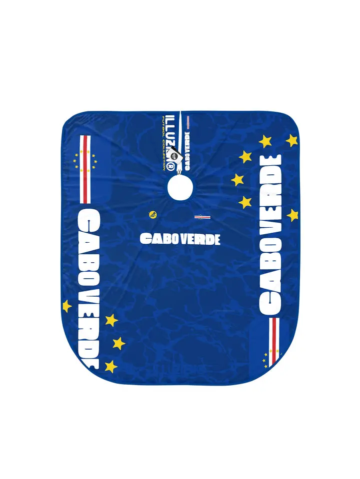Cabo Verde Futbol PRO Cape - Professional Hair Cutting Cape