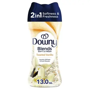 Downy Blends Soft & Fresh In-Wash Laundry Scent Booster Beads, Toasted Vanilla Scent, 13 oz