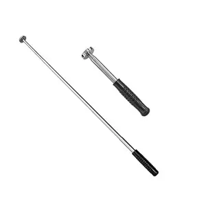 Stainless Steel Telescoping Magnetic Pickup Tool, Manual Iron Suction Rod, 10 Scenarios Available, Ideal for Hard-to-Reach Areas, No Battery Needed, Perfect for Automotive & Construction Repairs, Metallic Finish, Durable & Sturdy