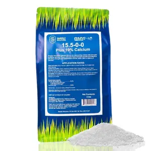 Supply Solutions Calcium Nitrate 15.5-0-0 + 19% Ca Fast-Acting Water Soluble Fertilizer for Vegetables Fruits and Hydroponics 5 Pounds