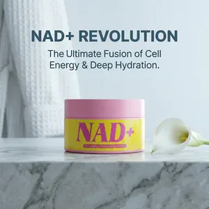 NAD+ Anti-Aging Moisturizing Face Cream with Multi Hyaluronic Acid Complex - 50g/1.76 oz Skin Rejuvenating Daily Moisturizer