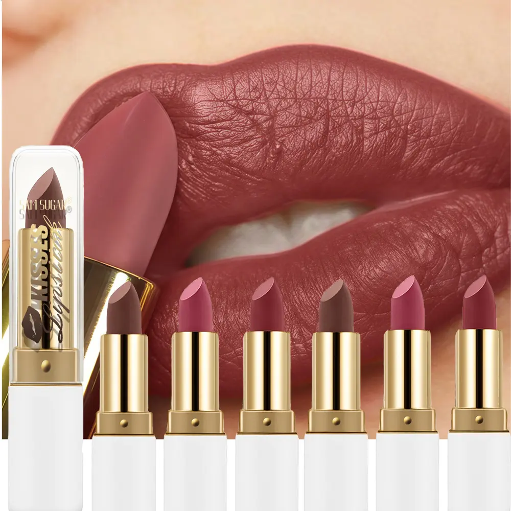 Pearlescent Lipstick Fine Glitter Diamond Moisturizing Color-holding Moisturizing Mermaid Ji Velvet Matte Lipstick