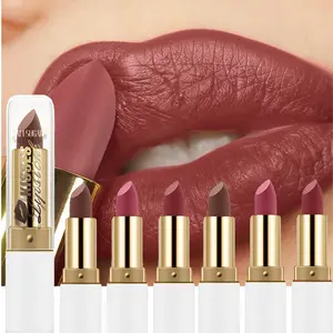Pearlescent Lipstick Fine Glitter Diamond Moisturizing Color-holding Moisturizing Mermaid Ji Velvet Matte Lipstick