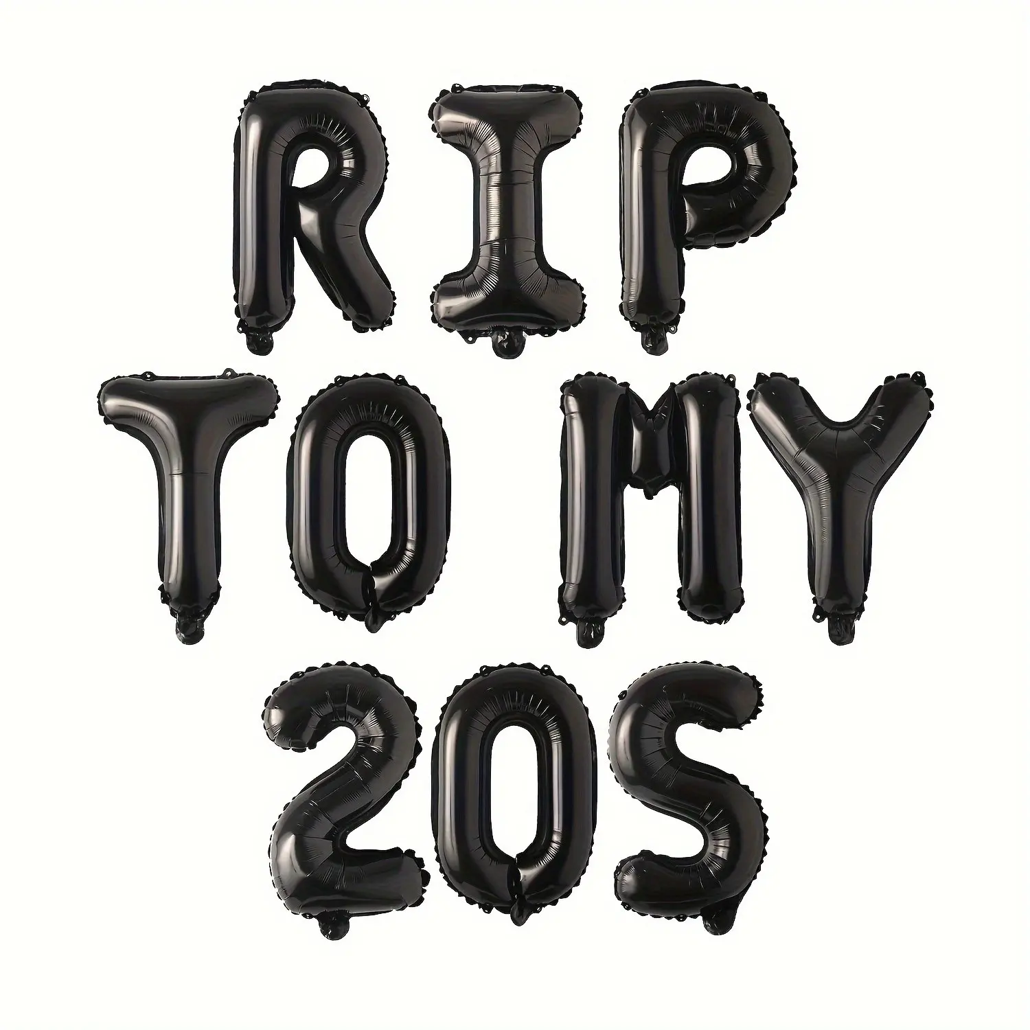 30th Gothic Birthday Party Decor Set, Rip to My 20s Balloon Banner, Party Balloons, Gothic Theme Party Supplies, Spooky Halloween Decoration Ideas, Fun and Thematic Touch