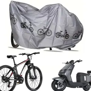 Multifunctional Motorcycle and Bicycle Cover, Dual Protection for All-Weather Use, Fits Most Motorcycles, Bicycles, Electric Scooters, Motorcycle Accessories