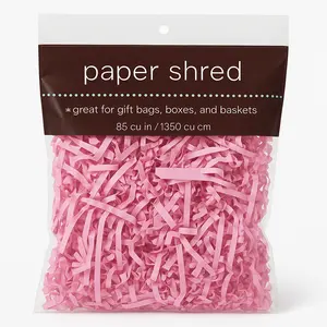 Kiwi Green Crinkle Paper Shreds for Gift Wrapping, 2 oz