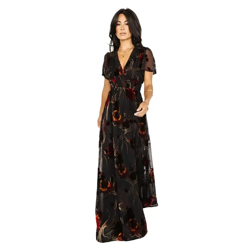 midi dress navy blue Everly Midi Dress for Women, Navy Blue, Polyester, Adjustable Spaghetti Straps, Side Pockets, Machine Wash