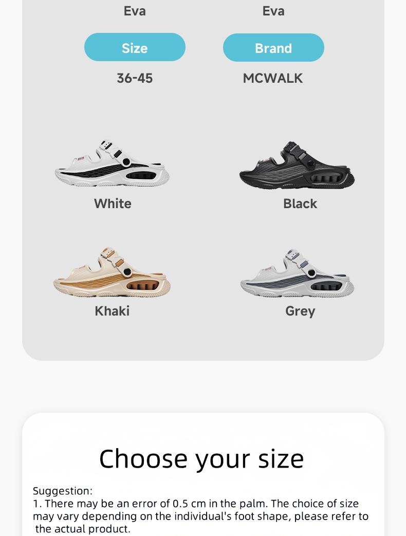 One-Step Slip-On Slippers Can Be Used As Sandals Indoor Outdoor Air Cushion Shock Absorption Comfortable Non-Slip Lightweight Quick-Drying for Men & Women