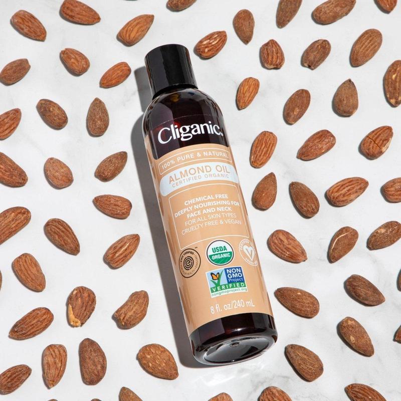 Vegan Organic Almond Oil with Comforting Aroma