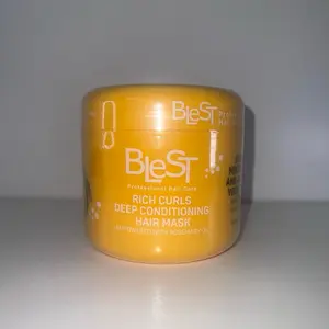 BleST Rich Curls Deep Conditioning Hair Mask Empowered with Rosemary Oil for Moisturized and Voluminous Curls